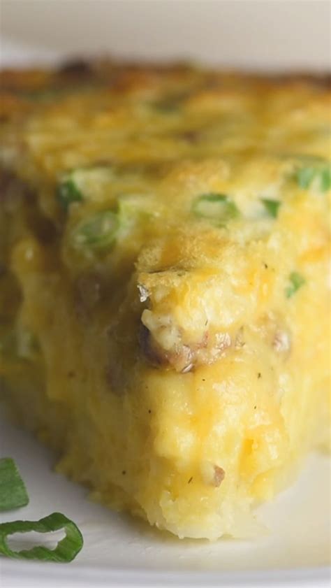 Hash Brown Crusted Quiche With Sausage Take Quiche Up A Notch By Adding A Crisp Quiche