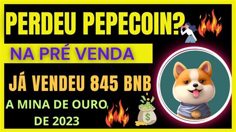 MEME COIN ESTA NA PRÉ VENDA E JÁ VENDEU 840 BNB VAI SER A NOVA PEPECOIN