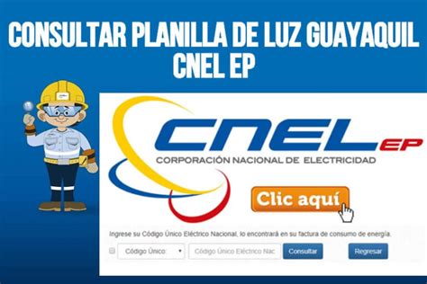 Consultar Planilla De Luz Guayaquil Cnel Ep