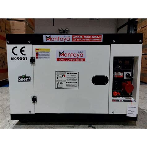 Jual Genset 10 Kva 3 Phase Montoya MDG 13000 3 USA Technology Shopee