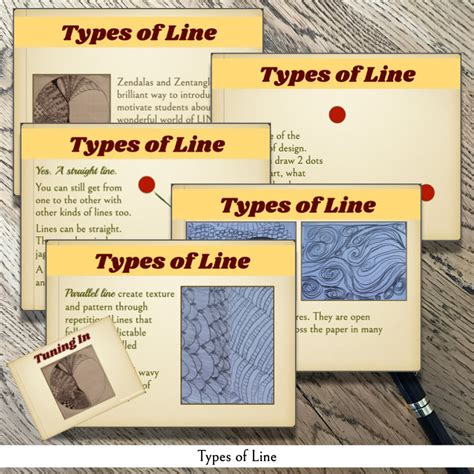 THE ELEMENT OF LINE in ART Comprehensive Visual Art Lesson plan (varied ...