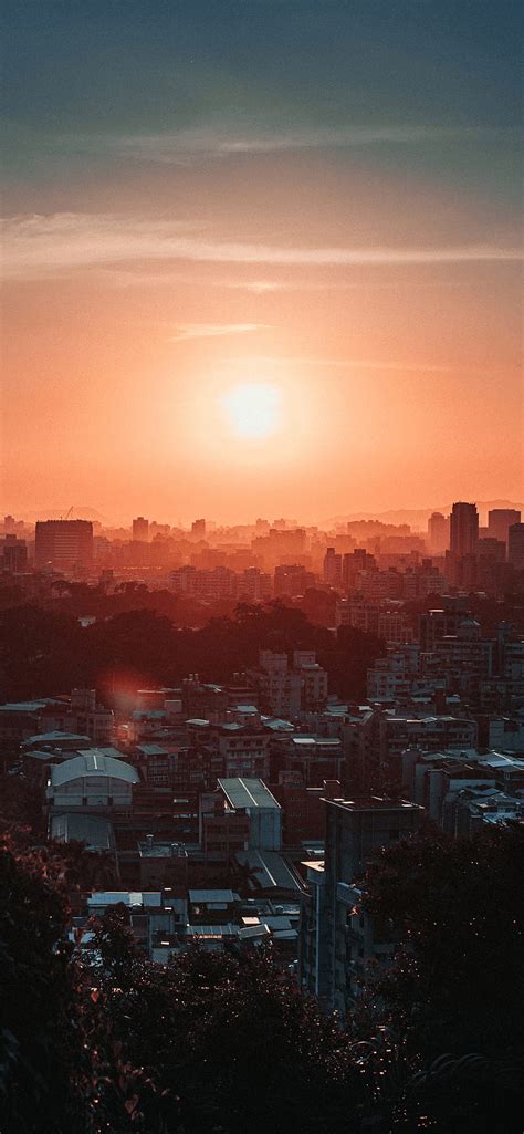 Sunset For Iphone 11 Pro Max X 8 7 6 On 3 Urban Sunset Hd Phone Wallpaper Peakpx