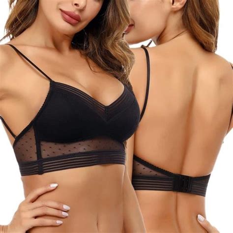 Soutien Gorge Dos Nu Invisible Sexy Marque Modèle Dentelle