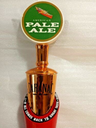 Saranac Pale Ale Beer Keg Tap Handle Double Side Ebay