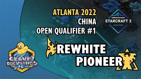 ReWhite Vs PioneeR PvT DH Masters Atlanta 2022 China Open