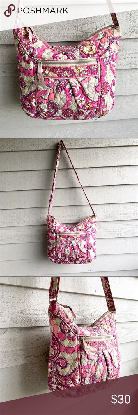 Vera Bradley Pink Paisley Crossbody Pink Paisley Fashion Paisley