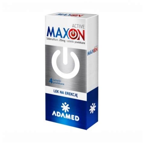 Maxon Active Mg Tabletki Powlekane Cena Apteka Internetowa