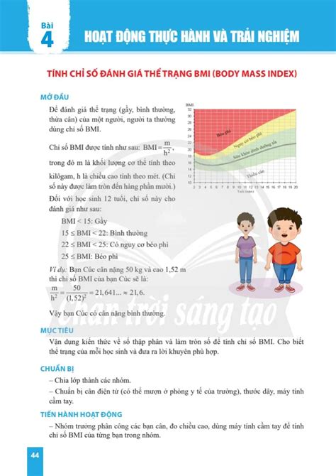 Sgk Scan Bài 4 Hoạt động Thực Hành Và Trải Nghiệm Tính Chỉ Số đánh