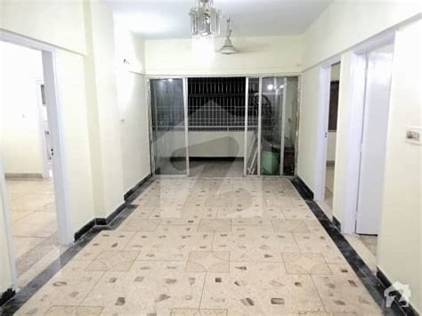 3 Bed DD Flat For Sale Lift Car Jahur Block 18 Gulistan E Jauhar