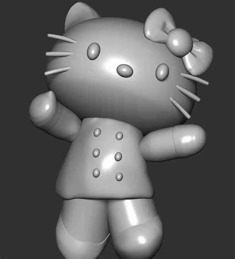 Hello Kitty 3d Models Download Creality Cloud