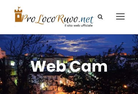 Web Cam Pro Loco Ruvo Del Monte