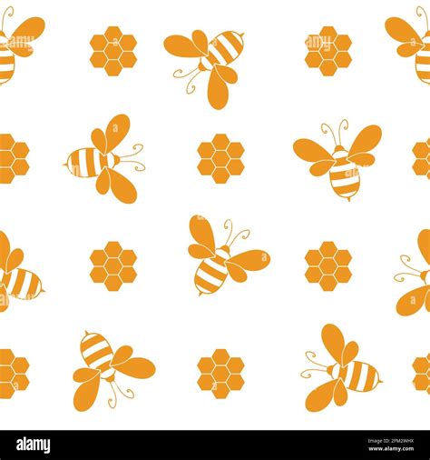 Abejas En Panales De Miel Im Genes Vectoriales De Stock Alamy