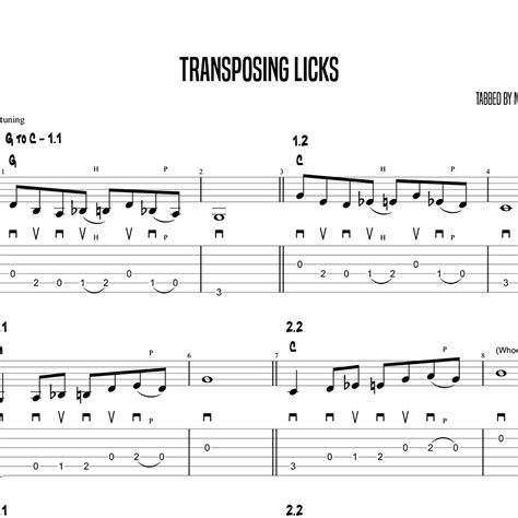 Transposing Licks Marcel Ardans Intermediate Lessons With Marcel