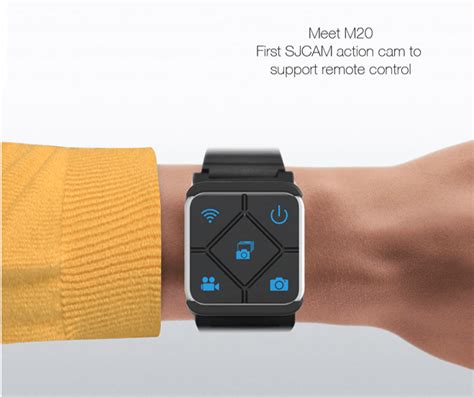 SJ Smart Remote WRIST REMOTE CONTROLLER WATCH FOR M20 SJ6 SJ7 SJCAM