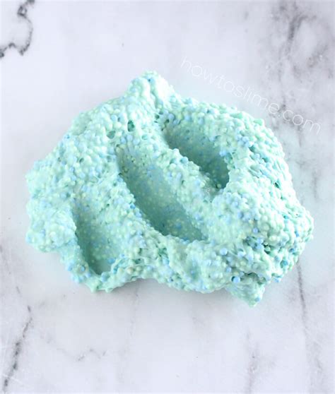 How To Make Crunchy Floam Slime Recipe With Borax How To Slime