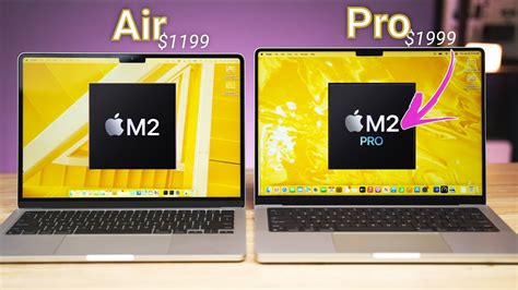 Macbook Air M Vs Macbook Pro M Pro Which Should You Get Youtube