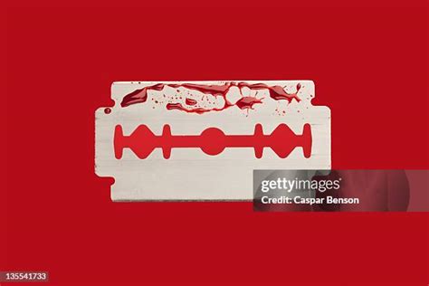 Bloody Razor Blade Photos And Premium High Res Pictures Getty Images