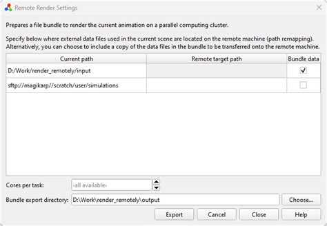 Rendering Simulation Trajectories On Remote Computers Pro — Ovito User