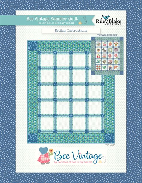 Bee Vintage Sew Along Riley Blake Designs