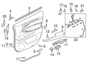 Thr A Zc Armrest Honda Odyssey Honda Parts Online