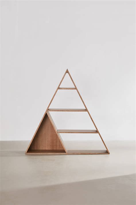 Triangle Bookshelf Triangle Bookshelf Bookshelves Diy Bookshelves