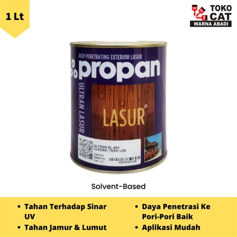 Jual CAT POLITUR EXTERIOR PROPAN ULTRAN LASUR 1 LITER Shopee Indonesia