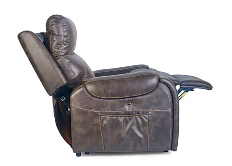 Sedona Medium Power Lift Chair Recliner - Graphite UC478-M-GRAPHITE at Designer Furniture Gallery