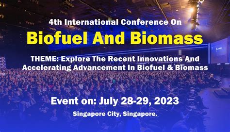 Th International Conference On Biofuel And Biomass Chinimandi Sugar