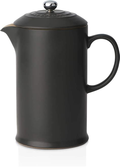 Le Creuset Kaffee Bereiter French Press Mit Edelstahl Presseinsatz 800