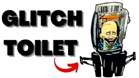 Cómo DIBUJAR alGLITCH TOILETde los SKIBIDI TOILET How to DRAW