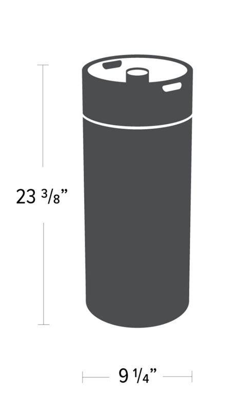 Guide To Beer Keg Sizes And Dimensions Kegs Beer Keg Beer