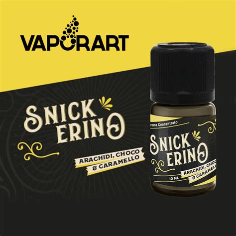 Vaporart Snickerino Aroma Concentrato Ml