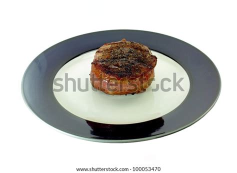 Char Broiled Steak Filet On Plate Stock Photo 100053470 Shutterstock