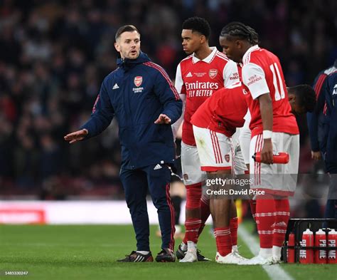 Arsenal U18 Head Coach Jack Wilshere During The Fa Youth Cup Final