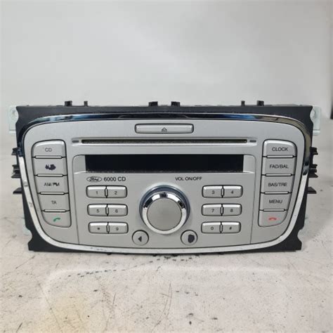 Radio Cd Galaxy Mk S Max Mk Mondeo Mk S T C Ab S T C