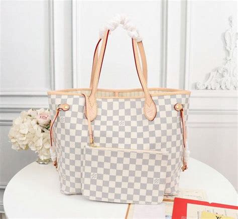 LV Neverfull MM And GM Bag Replica Affordable Designer Bags And