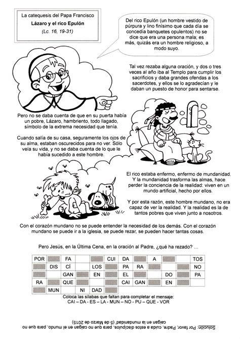 El Rinc N De Las Melli La Catequesis Del Papa Francisco Par Bola De