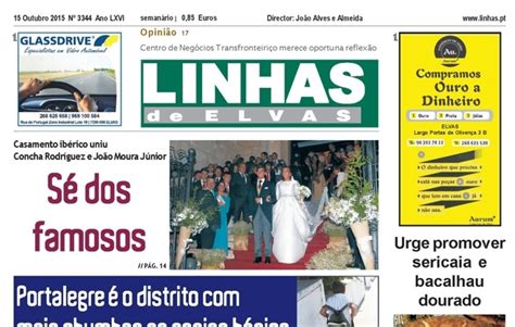 Farpas Blogue Casamento Do Ano Foi Manchete No Jornal Linhas De Elvas