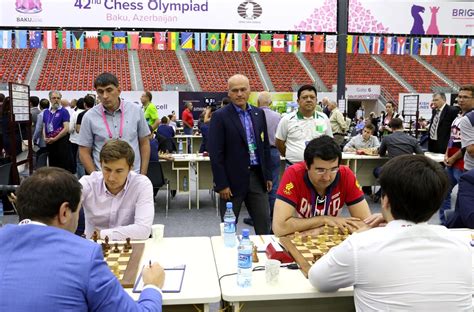 World Chess Olympiad - Round 9 Highlights PHOTO