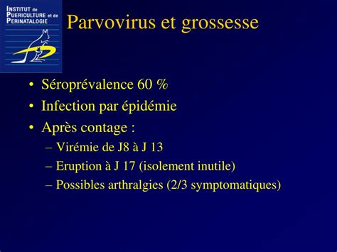 Ppt Infection à Parvovirus B 19 Powerpoint Presentation Free