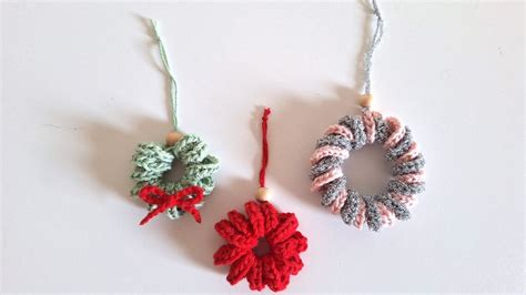 Mod Le Gratuit Comment Faire Une Couronne De Noel En Crochet