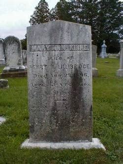 Mary Ann Kinne Lillibridge Find A Grave Memorial