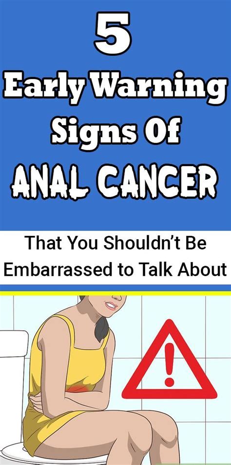 Food Infographic 5 Early Warning Signs Of Anal Cancer That You