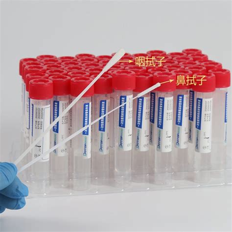 Specimen Collection Nasal Throat Swab Virus Sampling Tube Virus