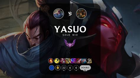 Yasuo Mid Vs Cassiopeia Euw Master Patch 134 Youtube