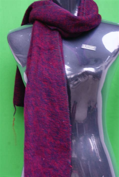 Yak Wool Muffler Nepali Acrylic Hand Loom Muffler Dark Red Price