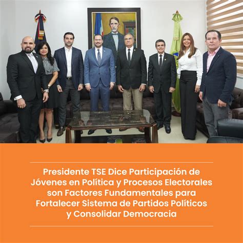 Presidente TSE Dice Participación de Jóvenes en Política y Procesos