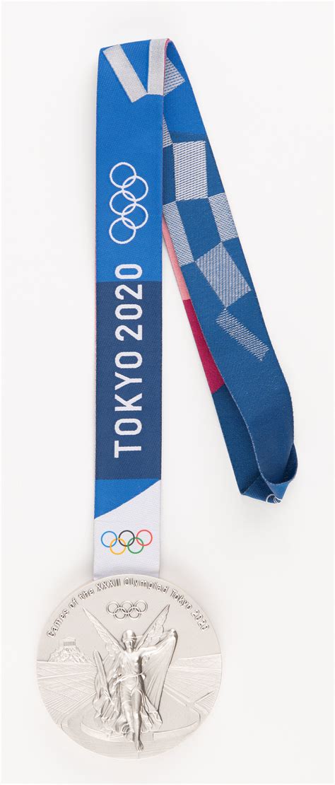 Tokyo 2020 Summer Olympics Silver Winner's Medal for Cycling with