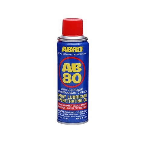 Lubricante Spray Abro Ab 80 Gmg Suplidores