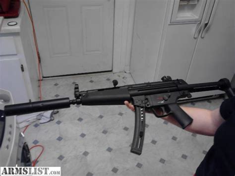 ARMSLIST - For Sale: H&K Mp5 S/A SMG 22 cal. $700 obo